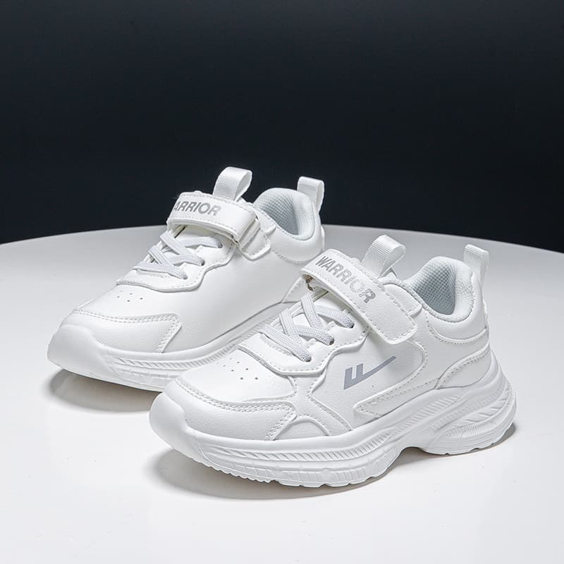 Кроссовки Warrior Аbrasion Resistant Slip-Resistant Беговые кроссовки Белый Детский - изображение 3