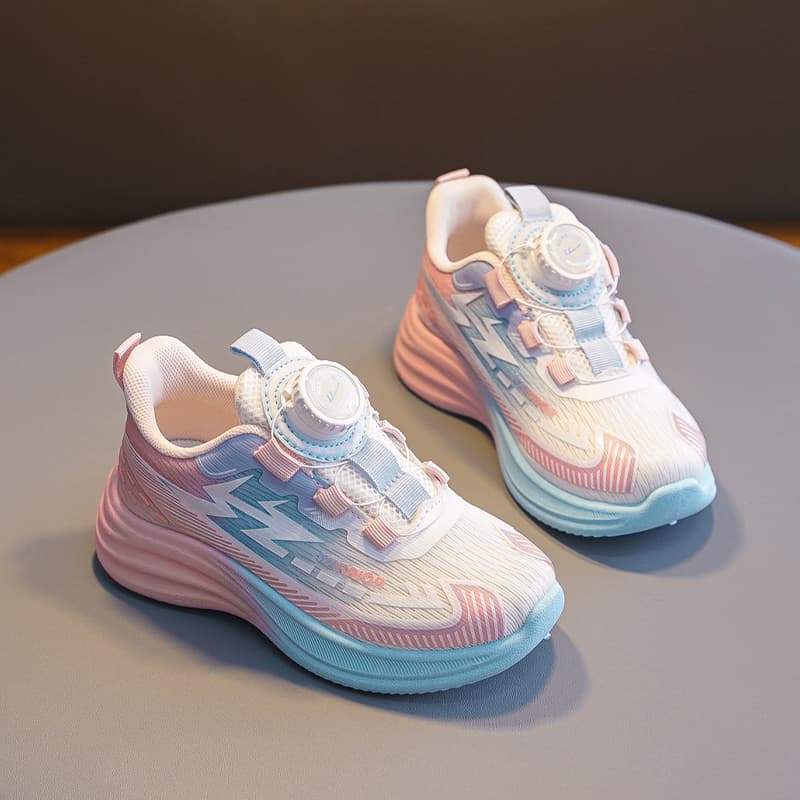 Кроссовки Warrior Детские беговые кроссовки Low Топ Розовый Белый Синий Kids - изображение 4