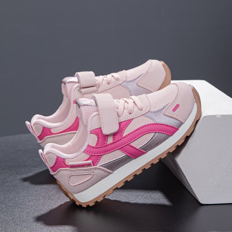 Кроссовки Warrior Детская повседневная обувь Low Top Розовый Фуксия Kids - изображение 4