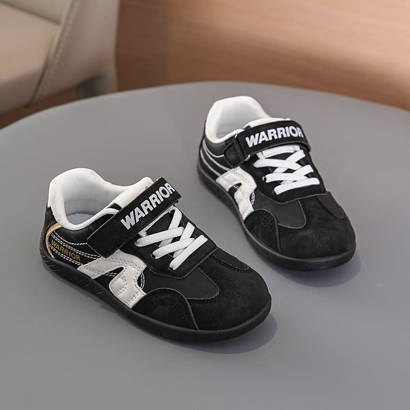 Кроссовки Warrior Детская повседневная обувь Low Top Черный Белый Kids - изображение 3