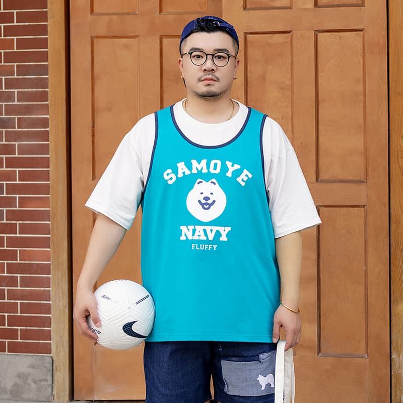 Майка WAYNEXZAVIER Blue Men's Tank Tops - изображение 3