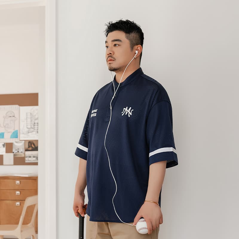 Рубашка WAYNEXZAVIER Blue Men's Shirts WAYNEXZAVIER Синий Мужские Рубашки - изображение 4
