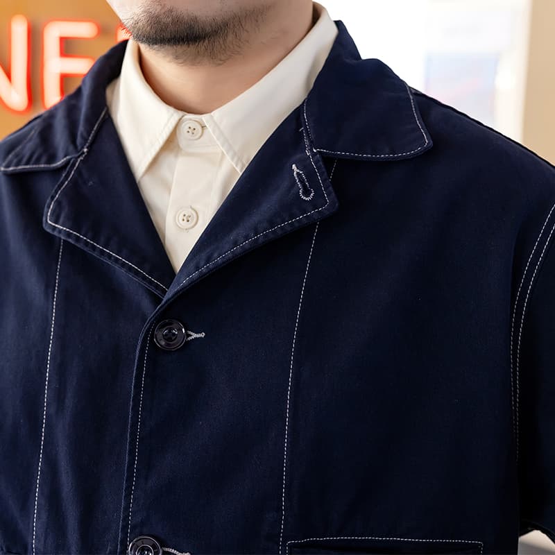 Куртка WAYNEXZAVIER Blue Men's Jackets WAYNEXZAVIER Синий Мужские Куртки - изображение 5