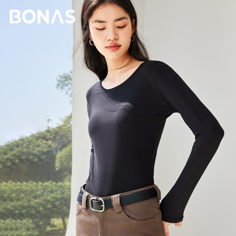 Футболка BONAS Женские T-рубашки - изображение 2