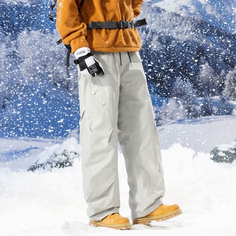 SNOW FLYING Wind and Snow Collection Женские пуховые штаны - изображение 4
