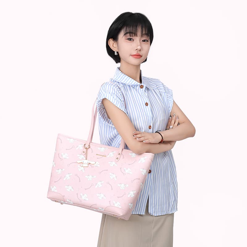 Мини-сумка Sanrio Сумка через плечо из синтетической кожи стандартная женская розовая - изображение 5