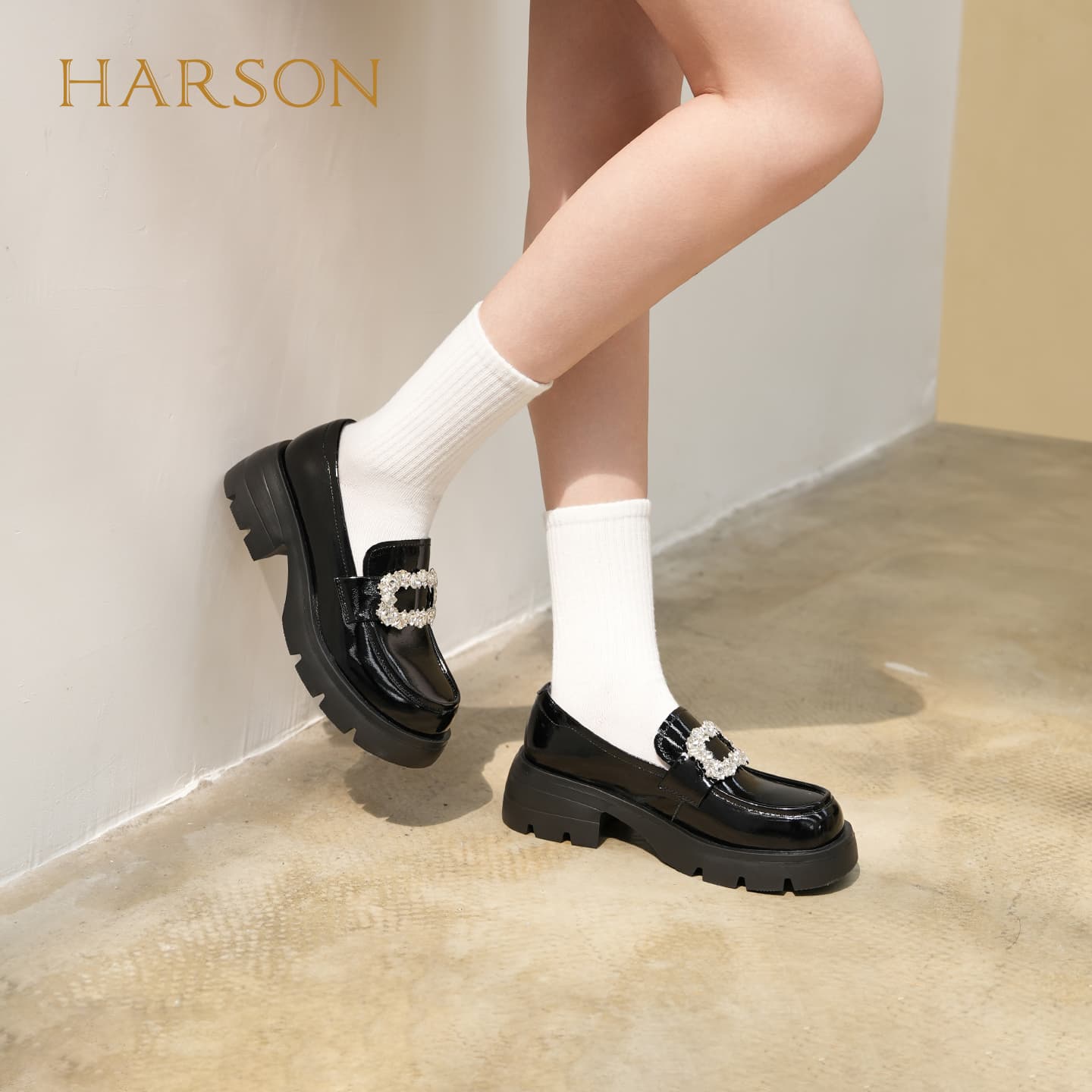 Лоферы HARSON Лоферы Black Women's - изображение 6