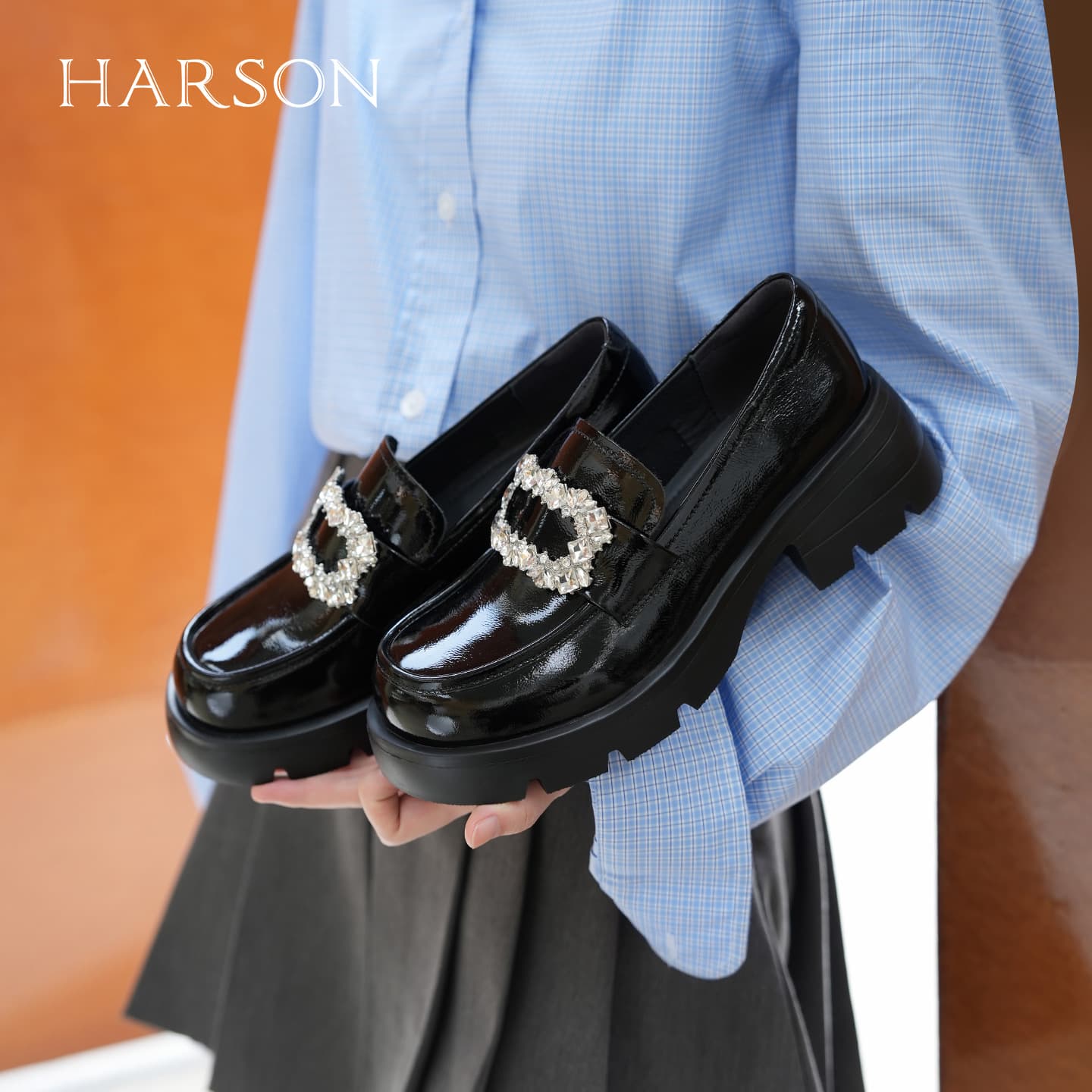 Лоферы HARSON Лоферы Black Women's - изображение 5
