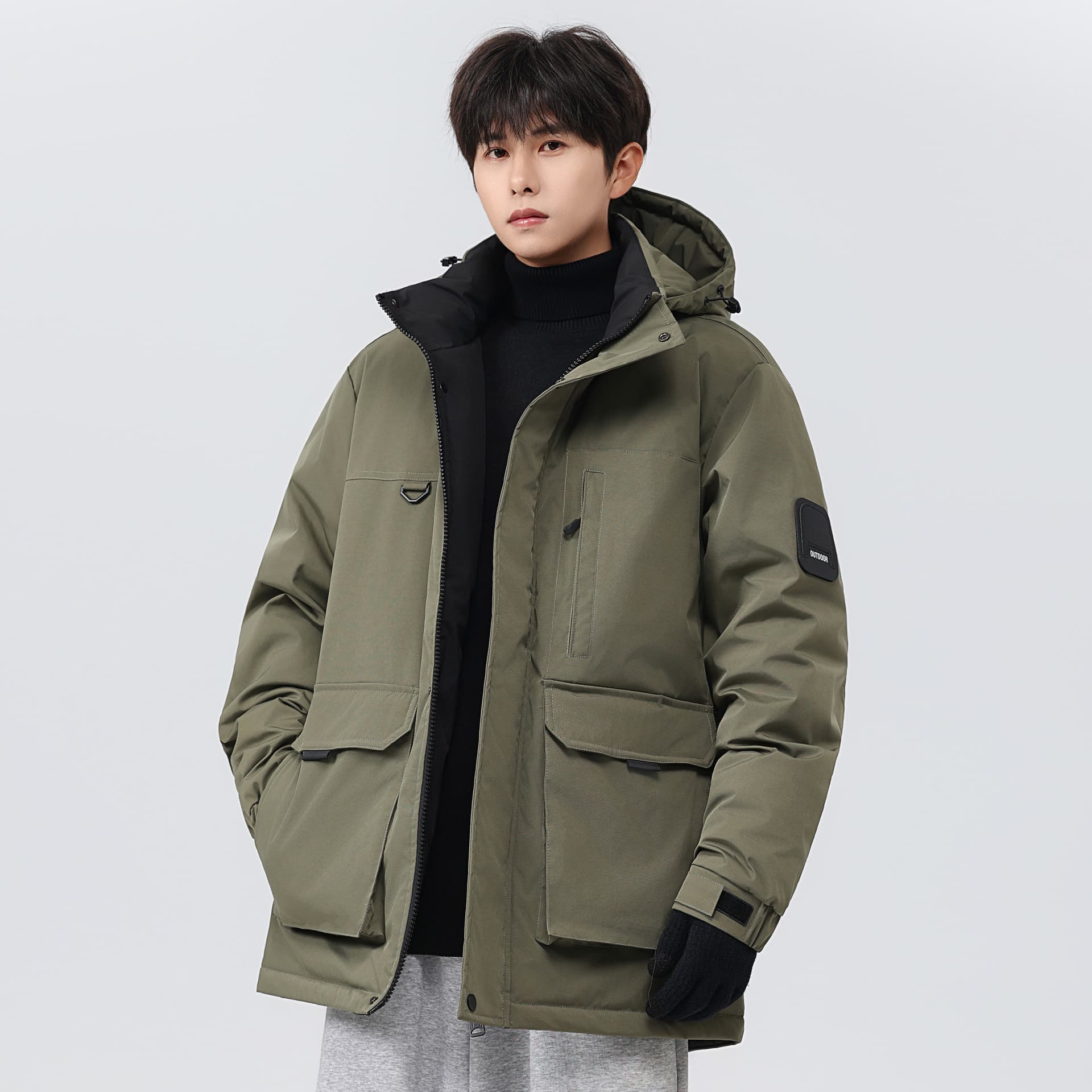 Зимняя куртка SNOW FLYING Winter Battle Collection Пуховик Унисекс - изображение 4