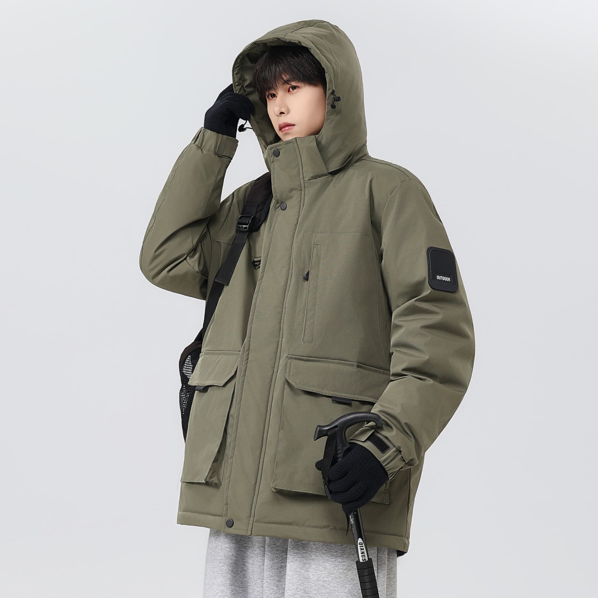 Зимняя куртка SNOW FLYING Winter Battle Collection Пуховик Унисекс - изображение 6