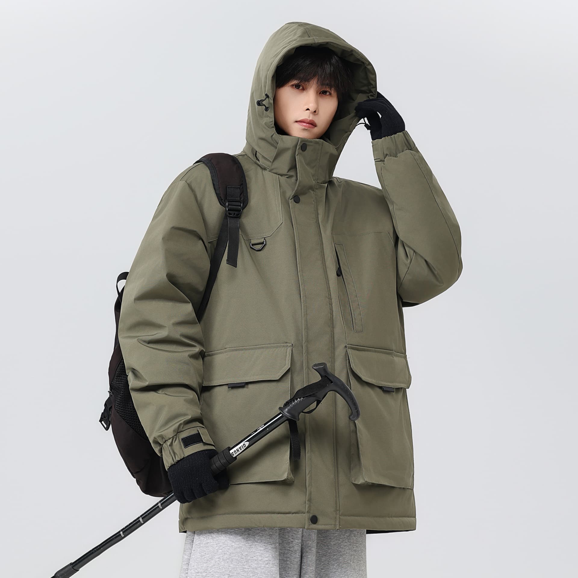 Зимняя куртка SNOW FLYING Winter Battle Collection Пуховик Унисекс - изображение 5