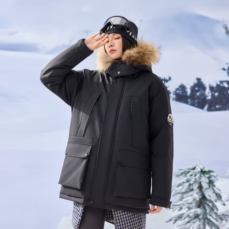 Зимняя куртка SNOW FLYING Wind and Snow Collection Унисекс Пуховики - изображение 4