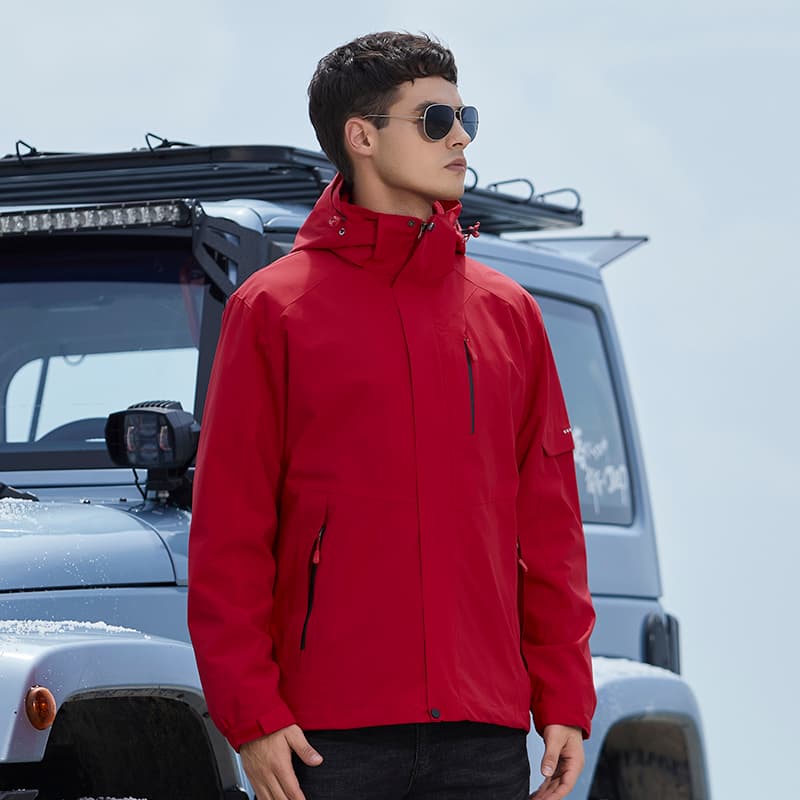 Демисезонная куртка SNOW FLYING Wind and Snow Collection Для экстремально холодного открытого воздуха Водоотталкивающий Ветровка Мужской - изображение 2