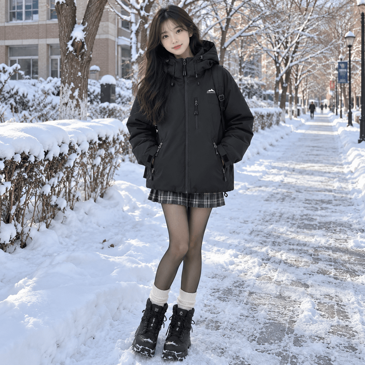 Зимняя куртка SNOW FLYING Extreme Cold Унисекс Пуховики - изображение 4