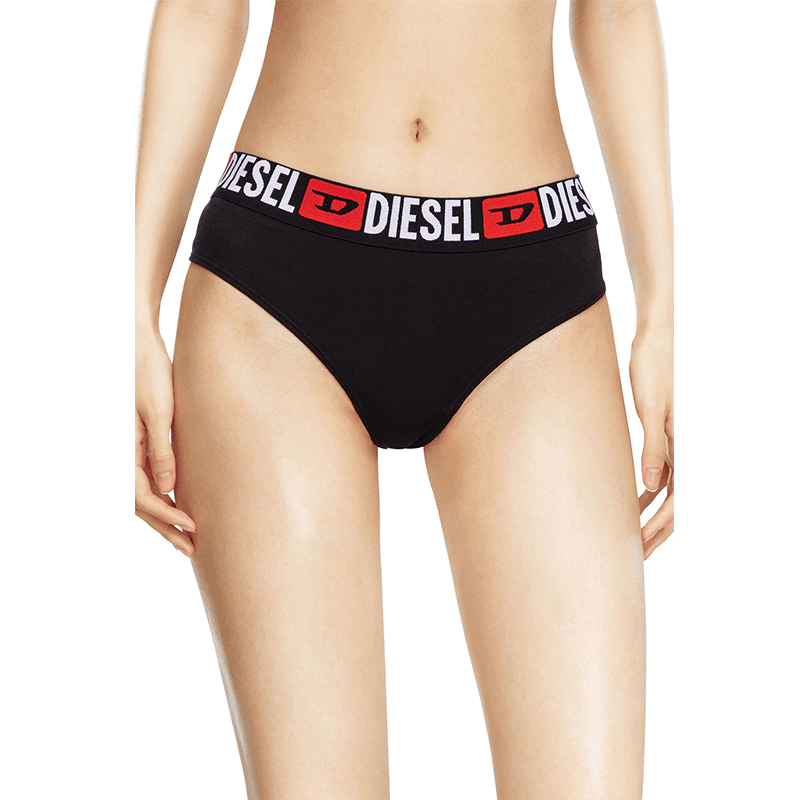 Трусы Diesel Женское нижнее белье 3 штуки черное - изображение 2