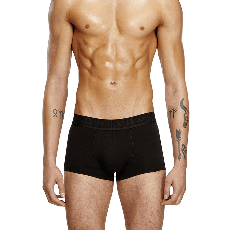 Трусы Diesel Boxers Мужские 3 упаковки Черный - изображение 4