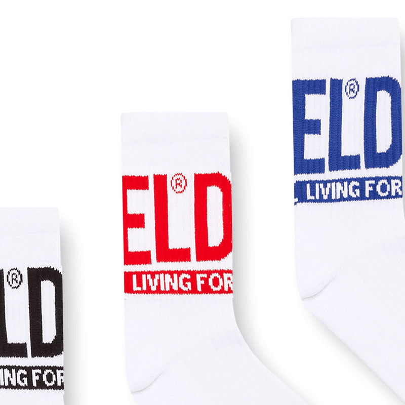 Носки DIESEL High Socks Unisex 3 Pack White DIESEL Высокие носки унисекс 3 упаковки белый - изображение 2