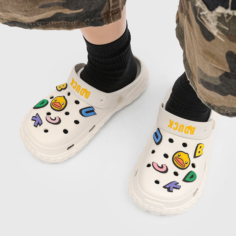 Сабо B.Duck Citywalk Eternal Дверь Мода Индивидуальный Тренд Сабо Унисекс - изображение 8
