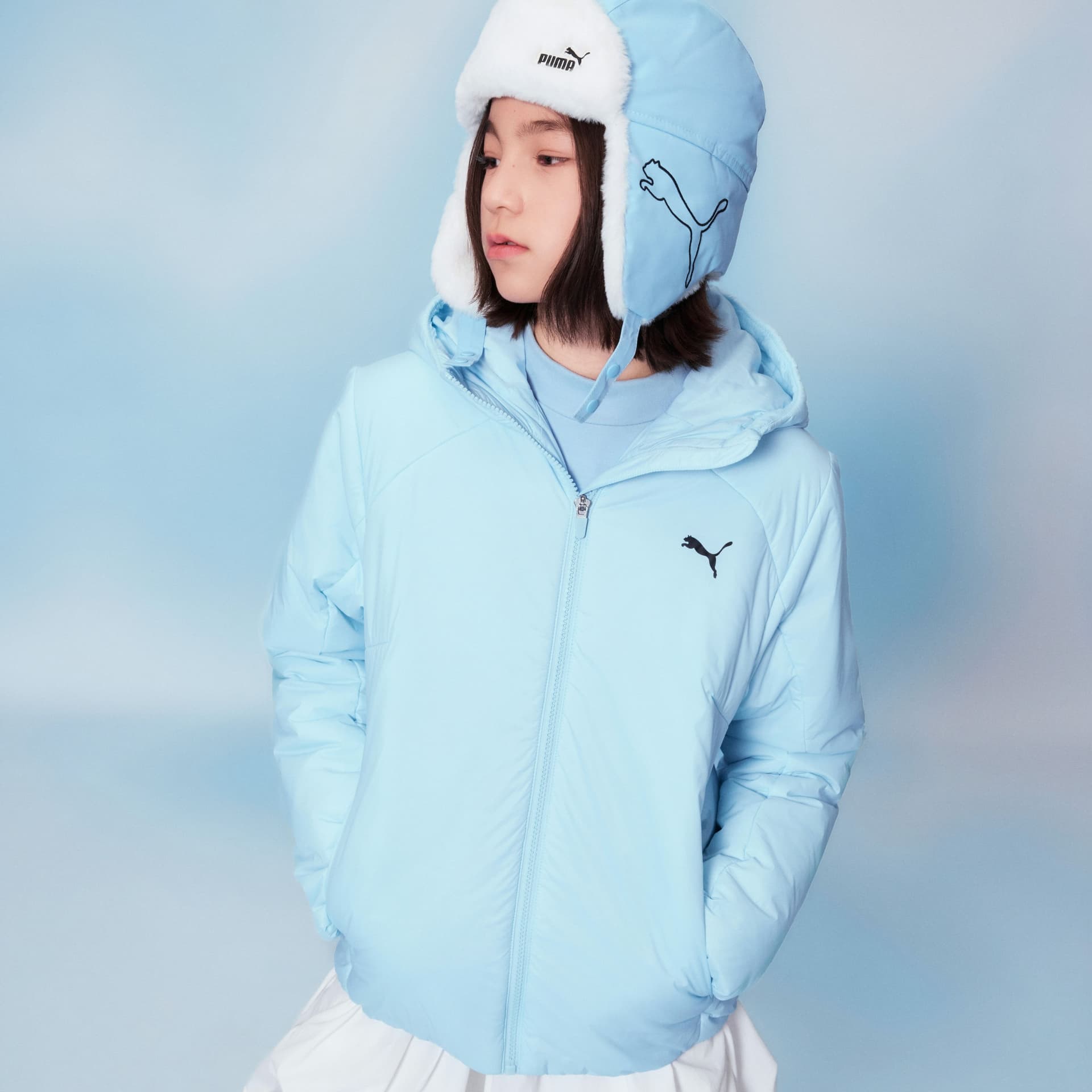 PUMA Sky Blue 81154 Унисекс Утеплённая куртка - изображение 3
