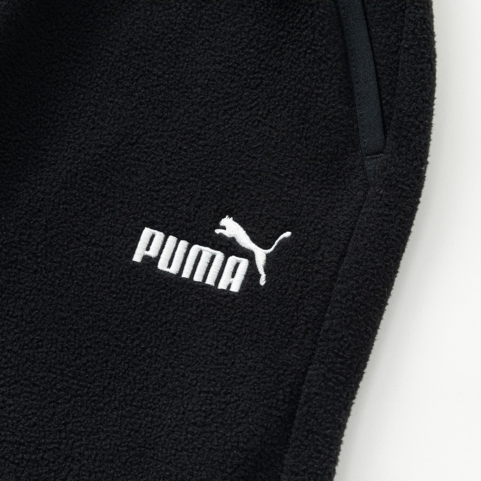 PUMA Черные 90001 Kids Спортивные трикотажные штаны - изображение 2