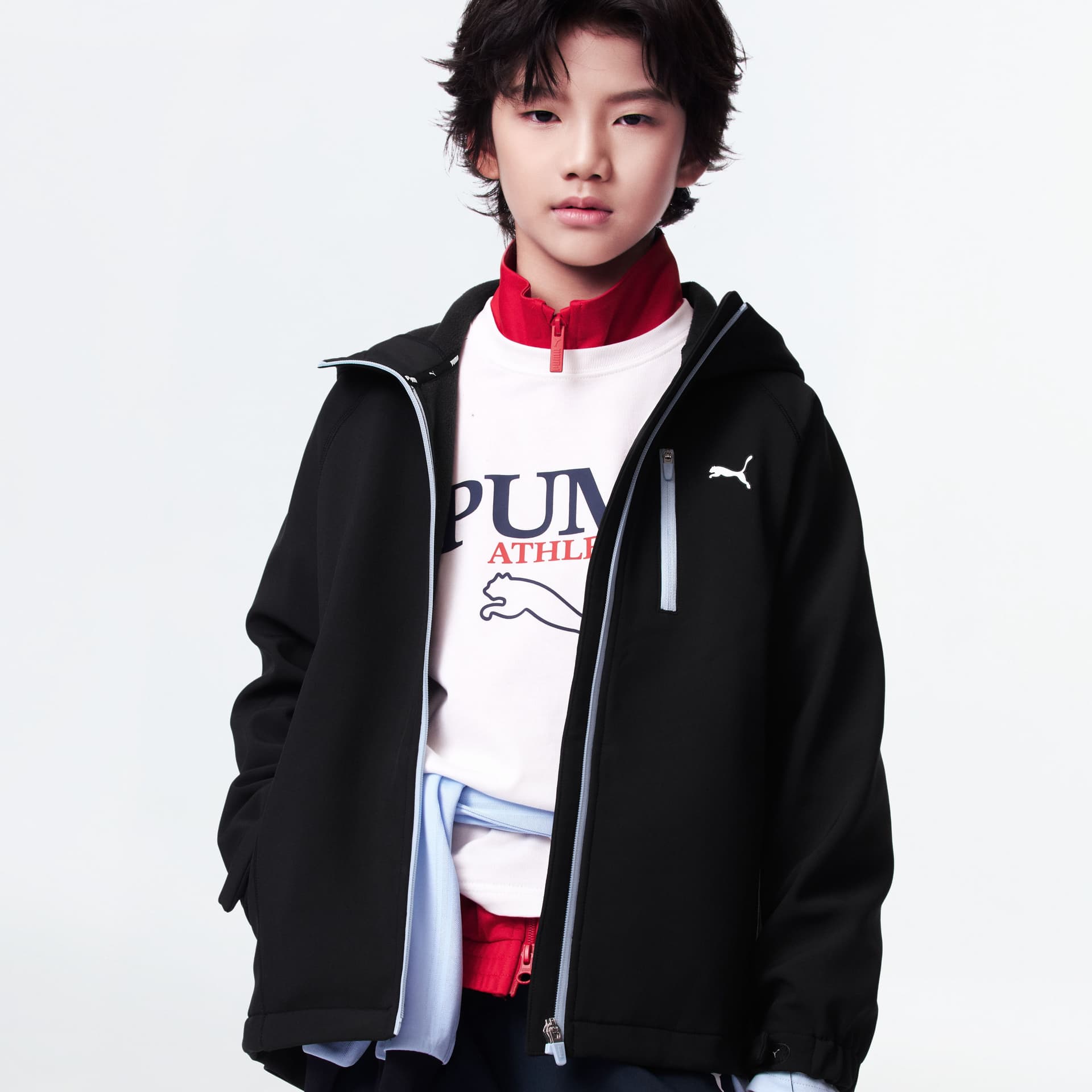 PUMA Черный 90001 Kids Куртки - изображение 4