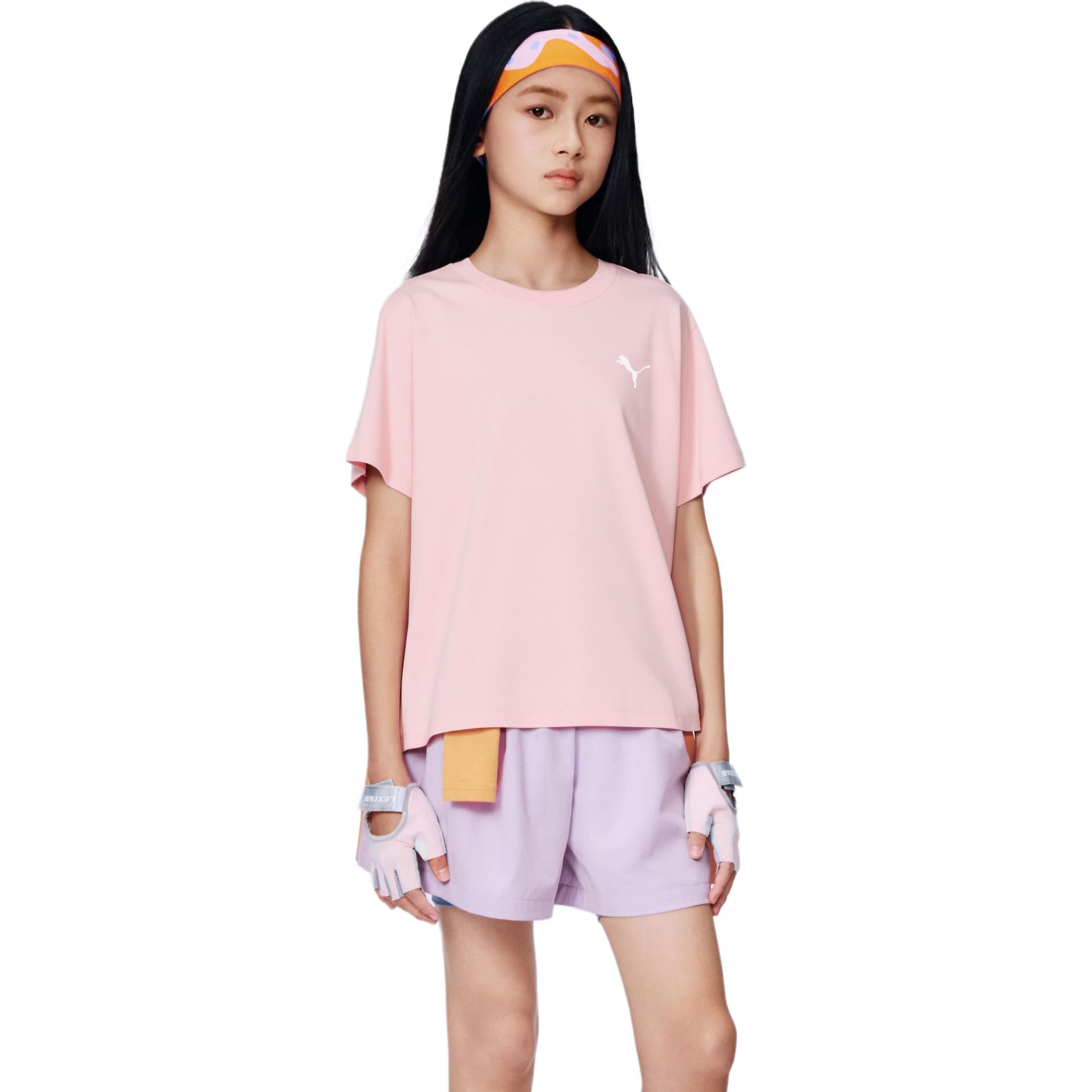 Футболка PUMA Красный Белый Tone 00361 Детская Рубашка - изображение 3