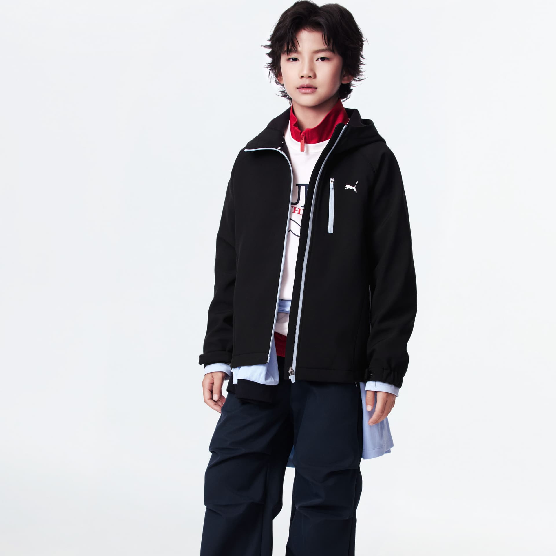 PUMA Черный 90001 Kids Куртки - изображение 3