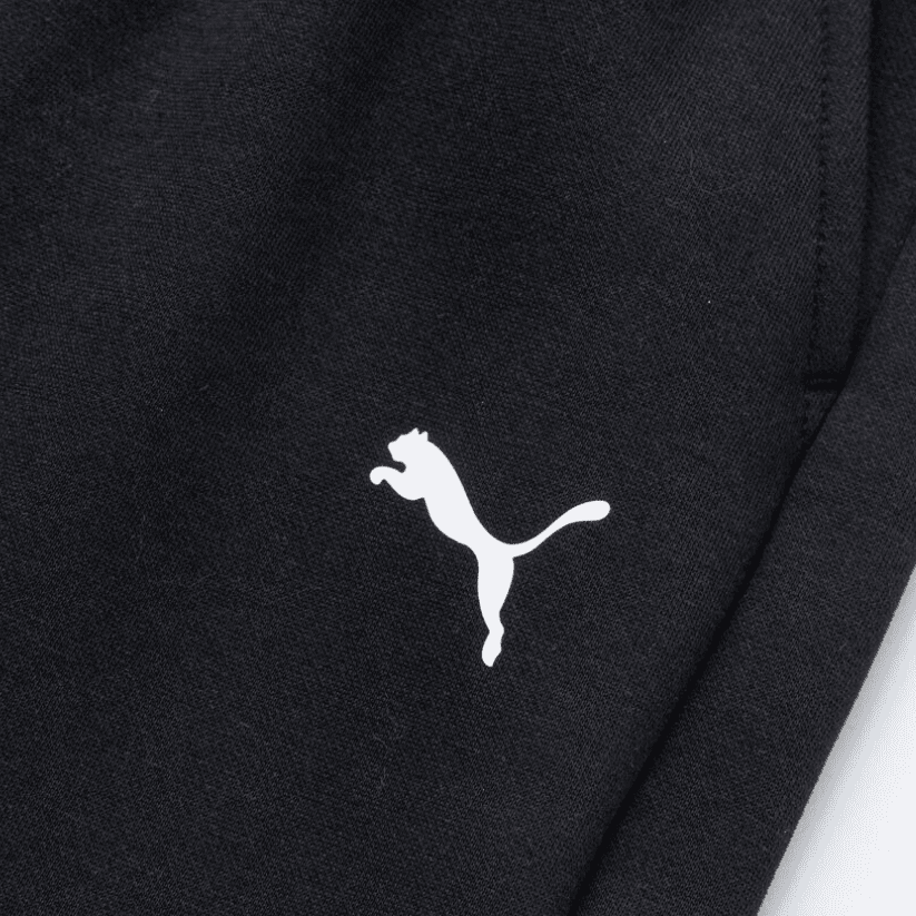 PUMA Черные 90001 Kids Спортивные трикотажные штаны - изображение 4