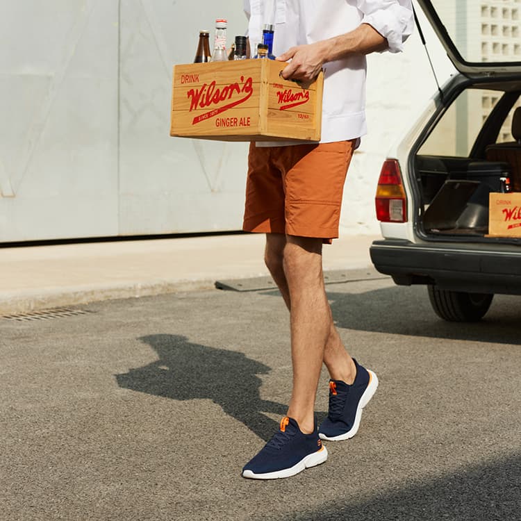Кроссовки для бега Skechers Ingram Navy - изображение 7