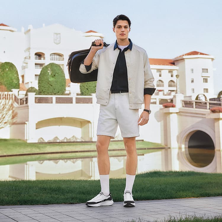 Кроссовки Skechers CONTOUR FOAM Износостойкая Легкая Повседневная Обувь Мужская Белый Черный - изображение 7