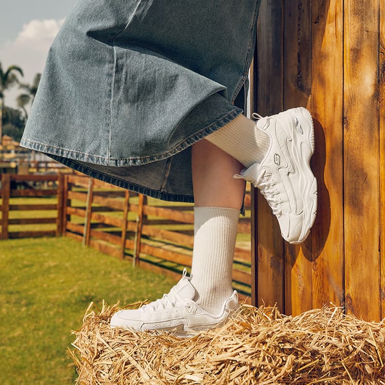 Кроссовки Skechers D'lites 4.0 White Silver - изображение 8