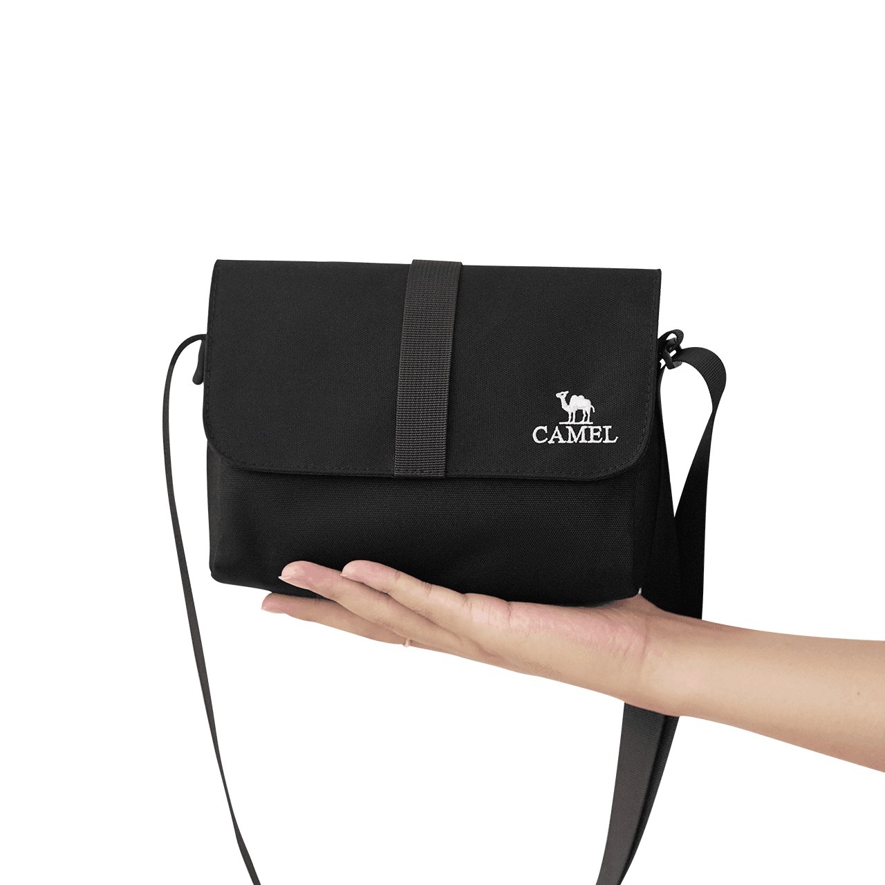 Сумка через плечо Camel Fabric Crossbody Bag Unisex Верблюжий цвет ткань сумка через плечо унисекс - изображение 5