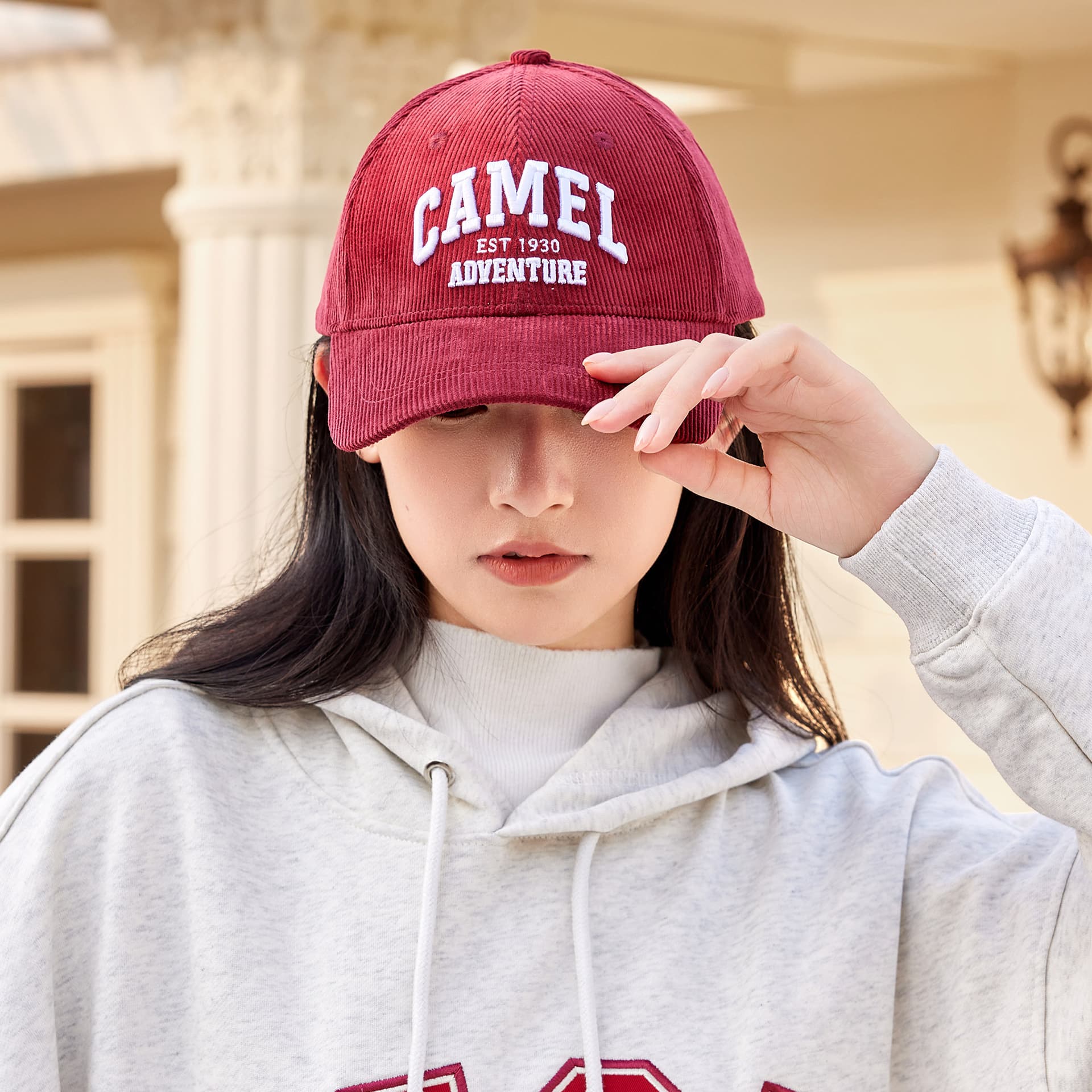 Кепка CAMEL Вельветовая Осенне-зимняя Бейсболка С Широкими Полями, Модная И Крутая, Американский Стиль, Унисекс, Парная - изображение 3