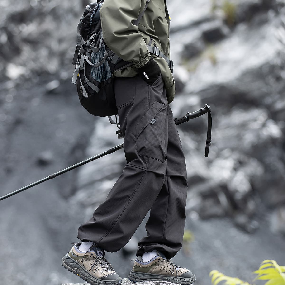 Штаны JEEP Outdoor Casual Ветрозащитные штаны Унисекс - изображение 5