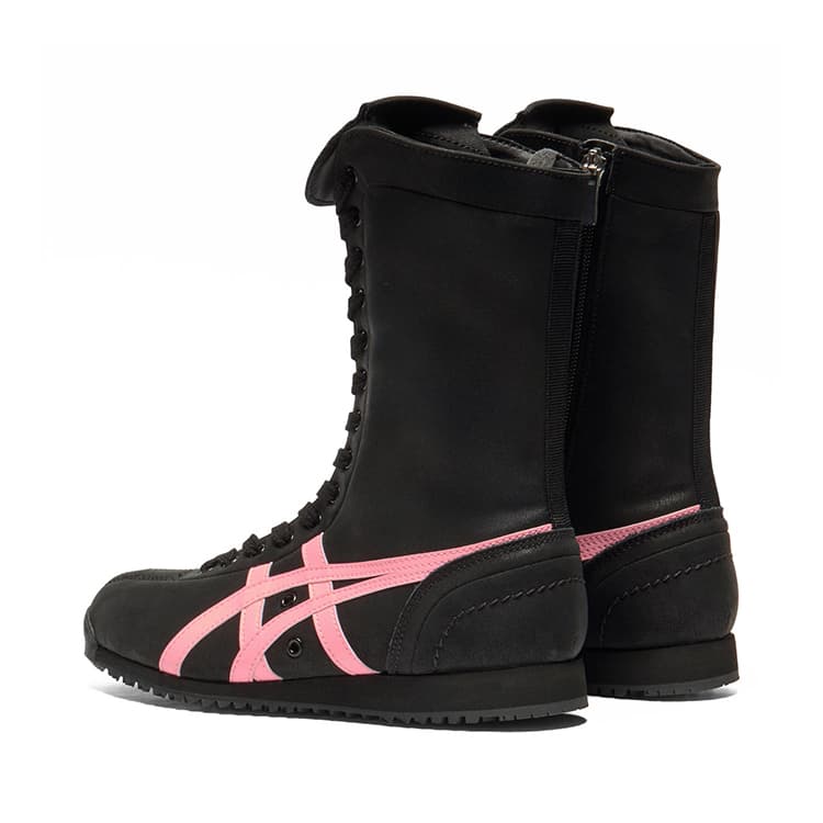 Кроссовки Onitsuka Tiger MEXICO 66 Высокие повседневные кроссовки унисекс черные розовые - изображение 8