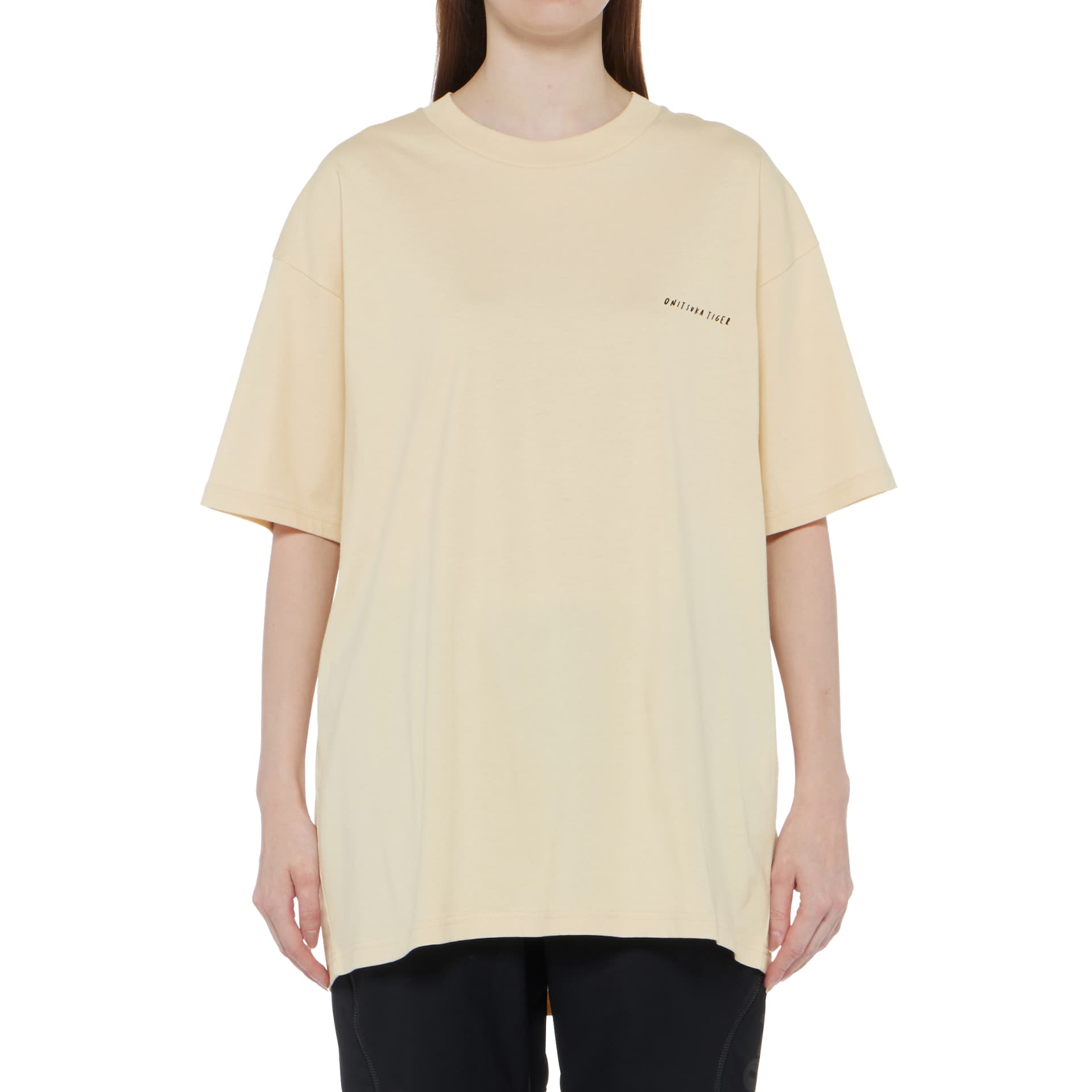 Футболка Onitsuka Tiger T-Shirt Унисекс Айвори - изображение 6