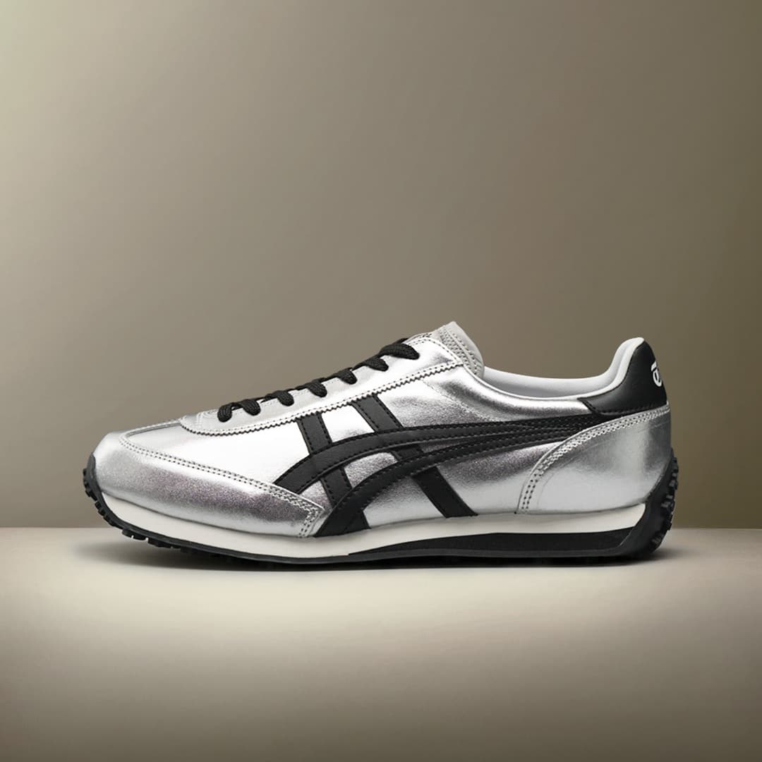 Кроссовки Onitsuka Tiger Edr 78 Low Casual Обувь Унисекс Серебристый Черный - изображение 11