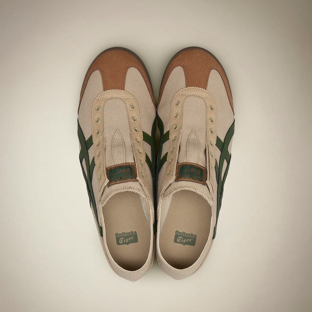 Кроссовки Onitsuka Tiger MEXICO 66 PARATY Повседневная обувь Унисекс Бежевый - изображение 8