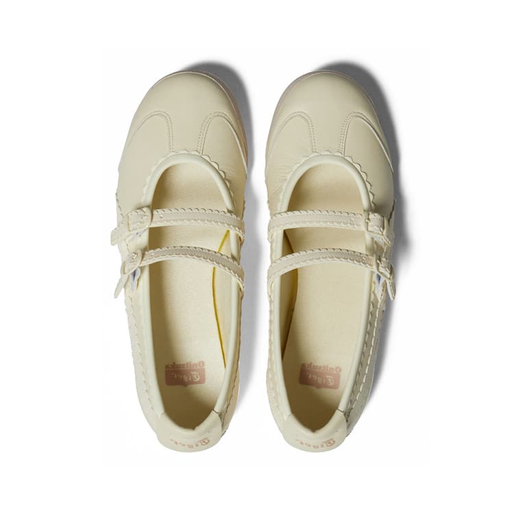 Кроссовки Onitsuka Tiger MEXICO 66 TGRS Лоу-топы Повседневная обувь Женские Бежевый - изображение 8