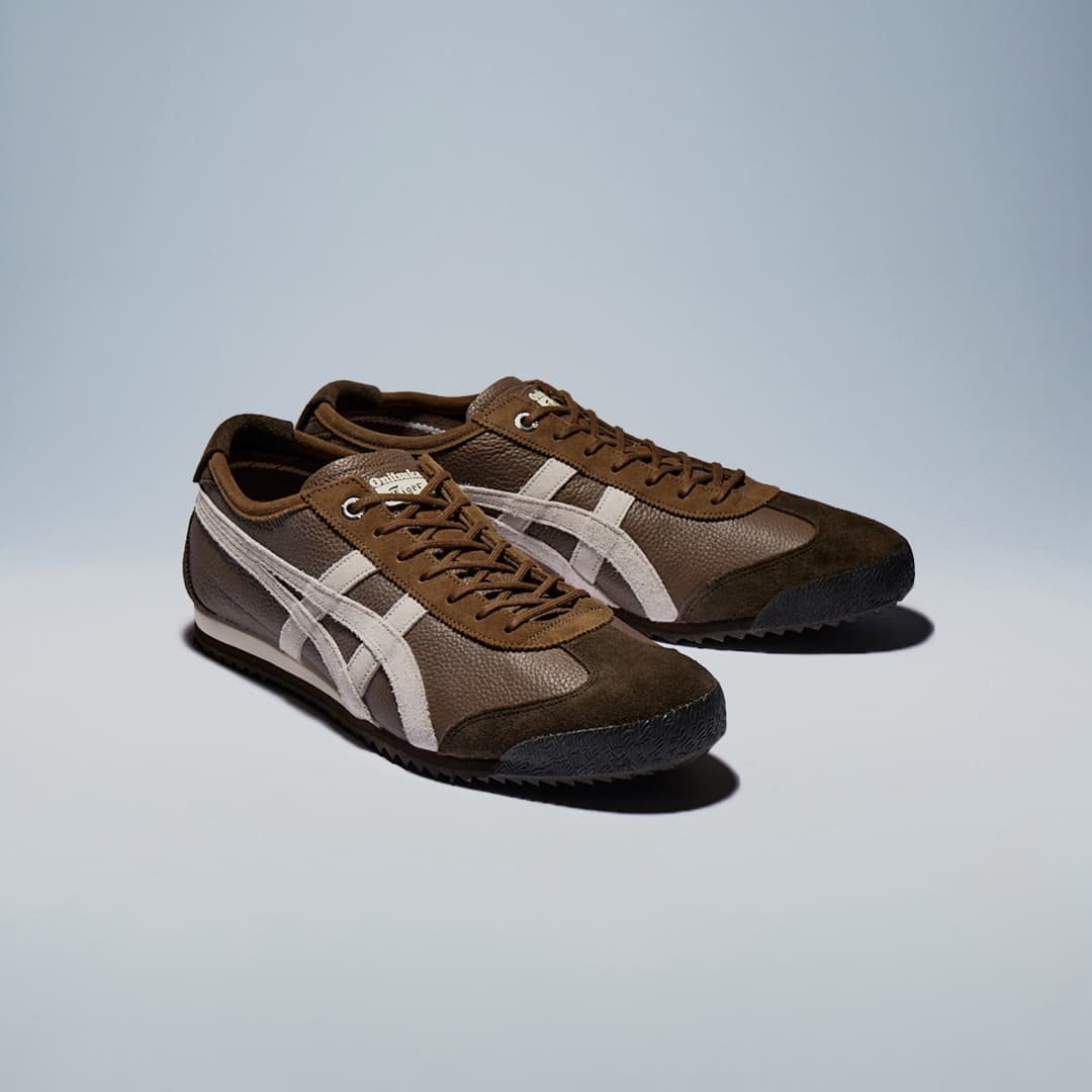 Кроссовки Onitsuka Tiger MEXICO 66 SD VIN Низкий Топ Повседневная Обувь Унисекс Кофейный - изображение 8