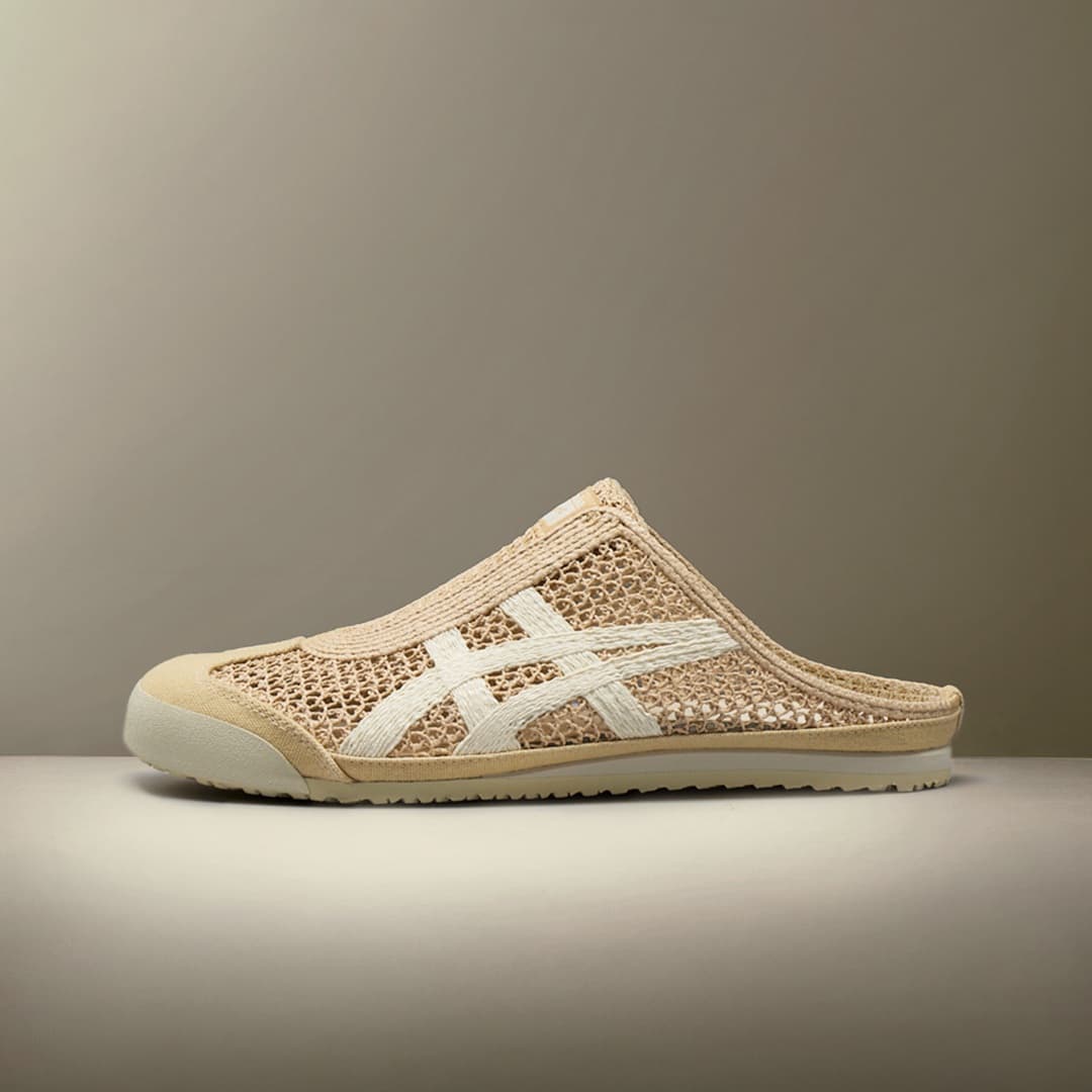 Сандалии Onitsuka Tiger MEXICO 66 Без специальных функций Домашние тапочки Унисекс Экрю - изображение 10