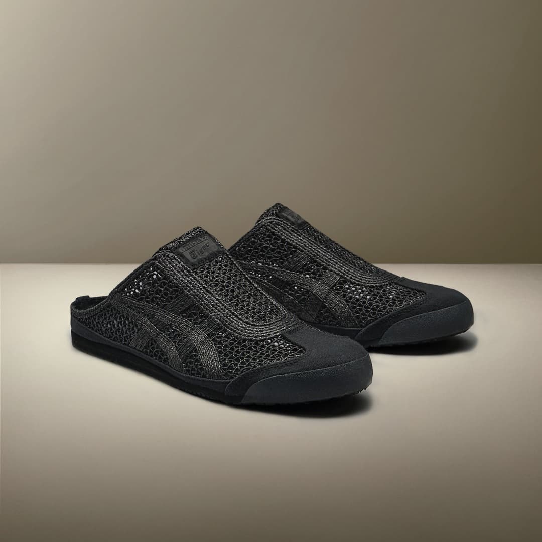 Сандалии Onitsuka Tiger MEXICO 66 SABOT Закрытые тапочки Унисекс Черный - изображение 8