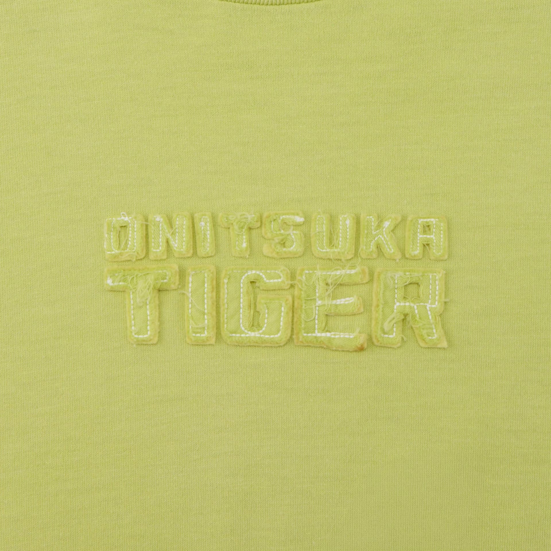 Футболка Onitsuka Tiger DENIVITA SS Tee Короткий рукав Мужская футболка Желтая - изображение 3
