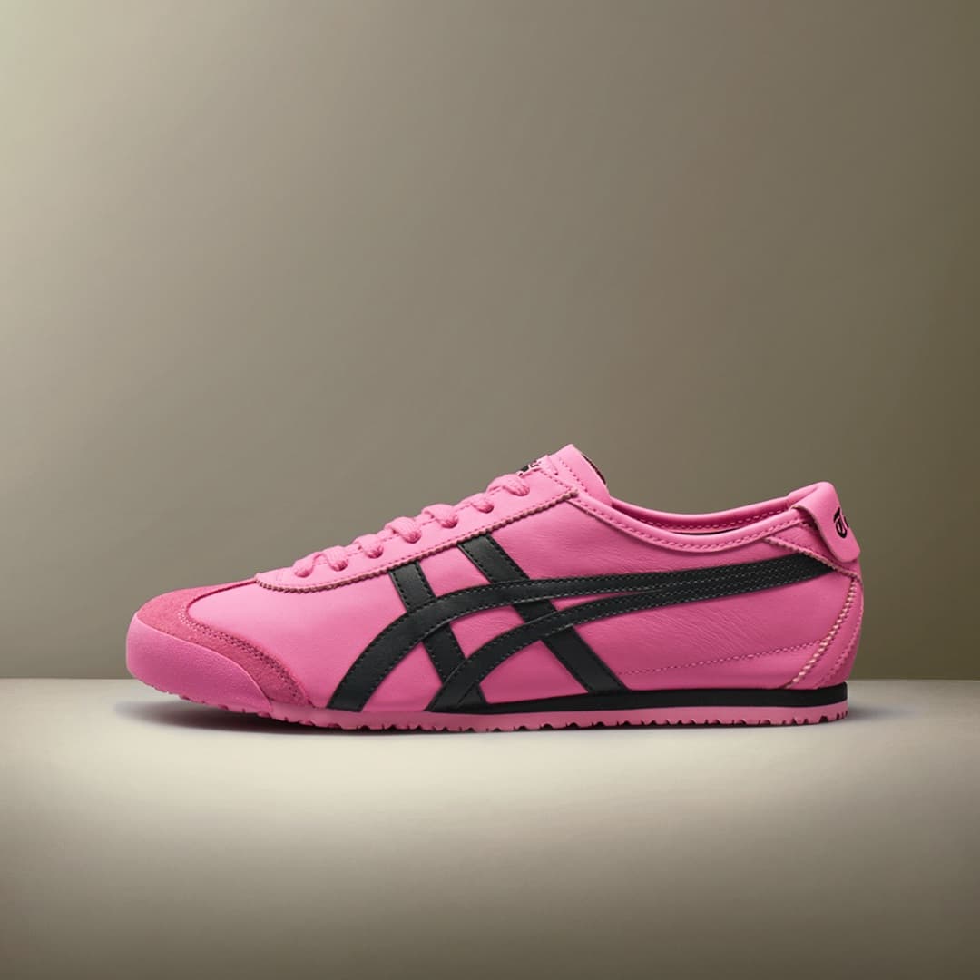 Кроссовки Onitsuka Tiger Mexico 66 Low Топ Повседневная обувь Унисекс Розовый - изображение 10