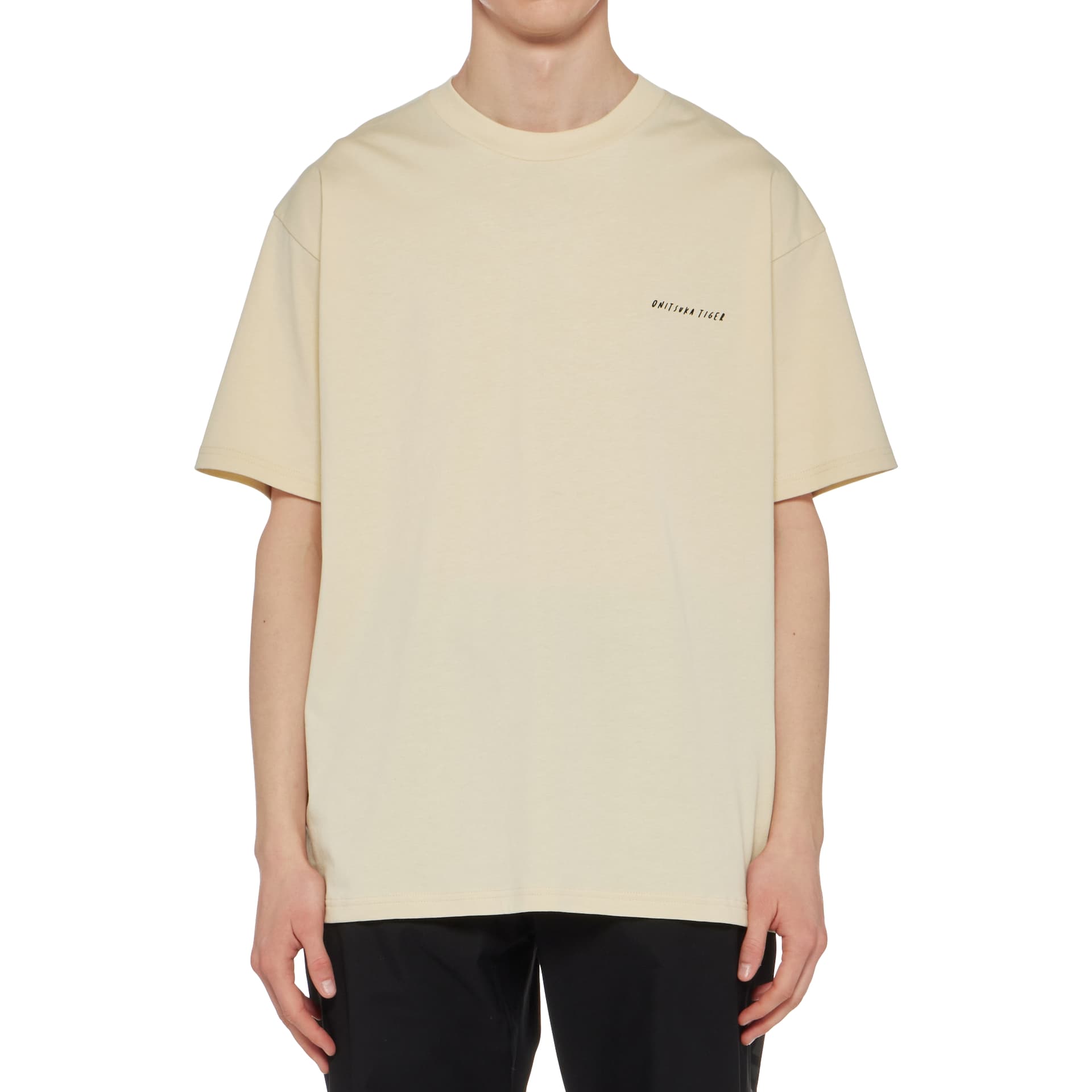 Футболка Onitsuka Tiger T-Shirt Унисекс Айвори - изображение 4