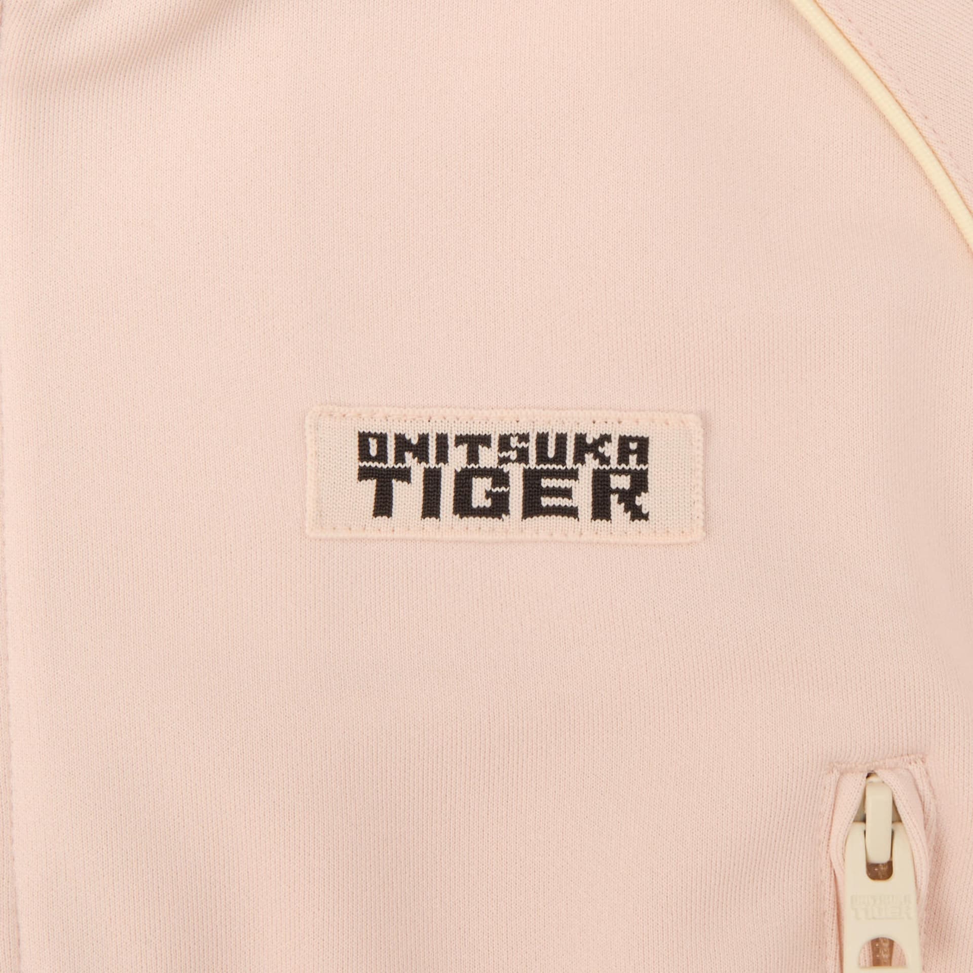Куртка Onitsuka Tiger DENIVITA Ws TRACK TOP Куртка Женская Светло-Розовая - изображение 4