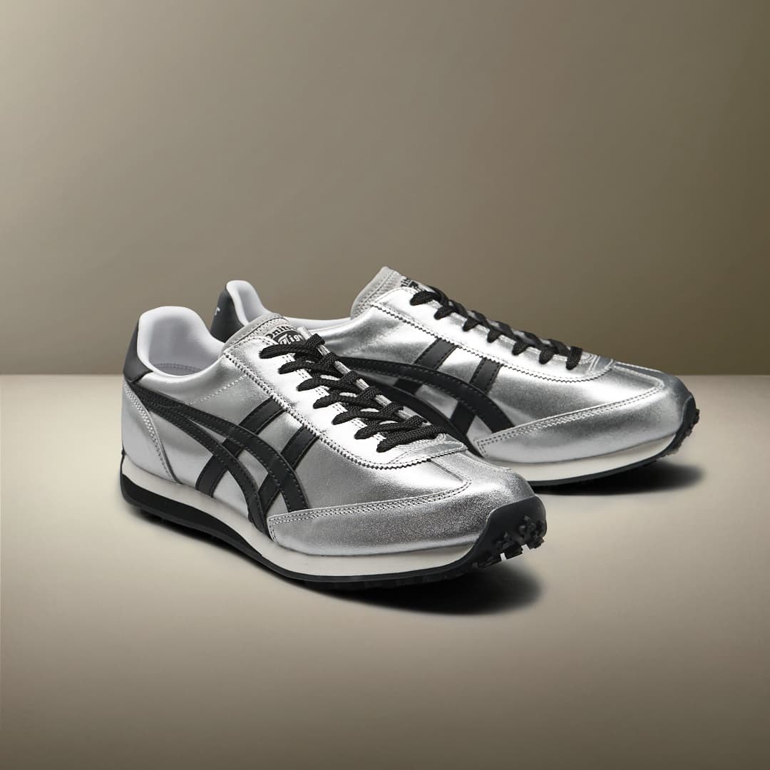 Кроссовки Onitsuka Tiger Edr 78 Low Casual Обувь Унисекс Серебристый Черный - изображение 10