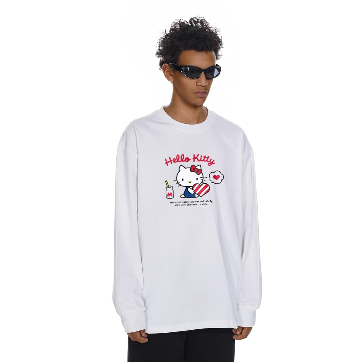 Футболка Sanrio x Hello Kitty T-рубашка унисекс - изображение 5