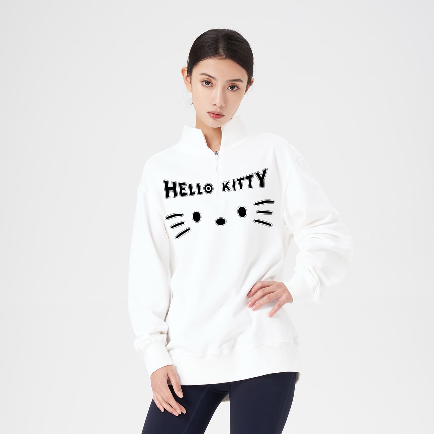 Худи Sanrio x Hello Kitty SS25 Толстовка Унисекс - изображение 6