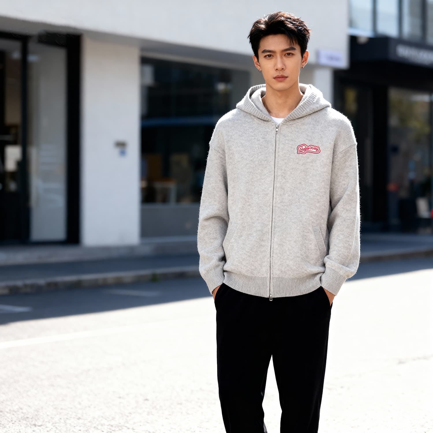 Кофта Sanrio x Hello Kitty Хелло Китти SS25 Свитер Унисекс - изображение 8